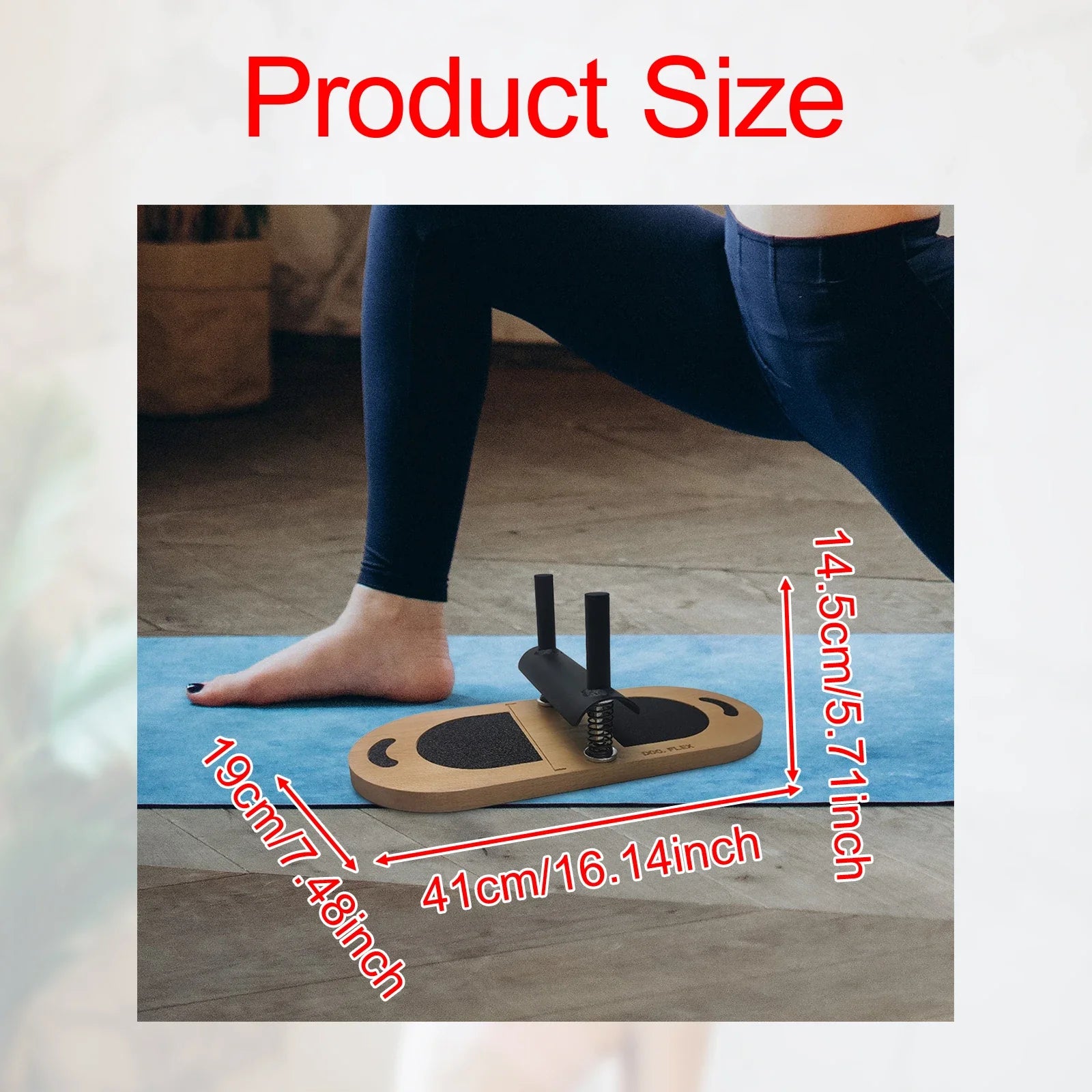 Ankle Foot Strengthener Trainer for Sprained Ankle,Balance Board,Stability Exercises,Physical Therapy,Plantar Fasciitis Relief,Posture Corrector,Balance Training,Anti Slip Wobble Board