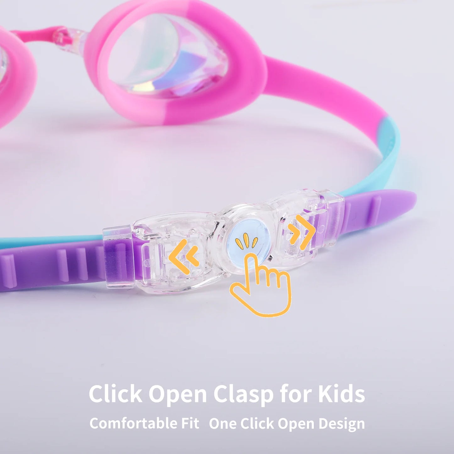 Kids Swim Goggles 3-15, Design, 2 Pack Swimming Goggles No Leaking anti Fog Kids Goggles for Boys Girls